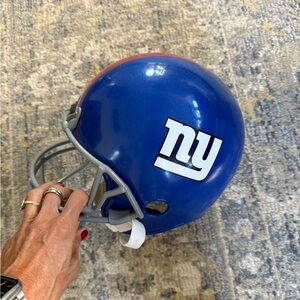 Kids Blue Football Helmet Costume